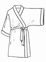Kimono Kleurplaat Kleurplaten Kimonos Flats Motifs Islamiques Tekenen Sewingavenue Donna sketch template