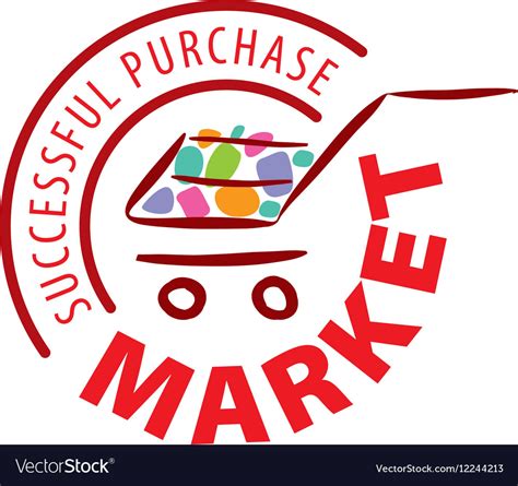 logo market royalty  vector image vectorstock