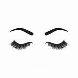 Lash Eyelashes Brows sketch template