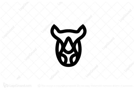 front rhino logo