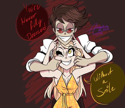 Hazbin Hotel Human Alastor X Charlie Delightfulandcurious