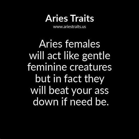 Aries Traits Aries Personality Aries Characteristics