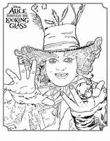 Alice Hatter Wonderland Depp Cheshire Wunderland Ausmalbilder Volwassenen Kleurplatenenzo Getdrawings Funde Italks Golightly sketch template