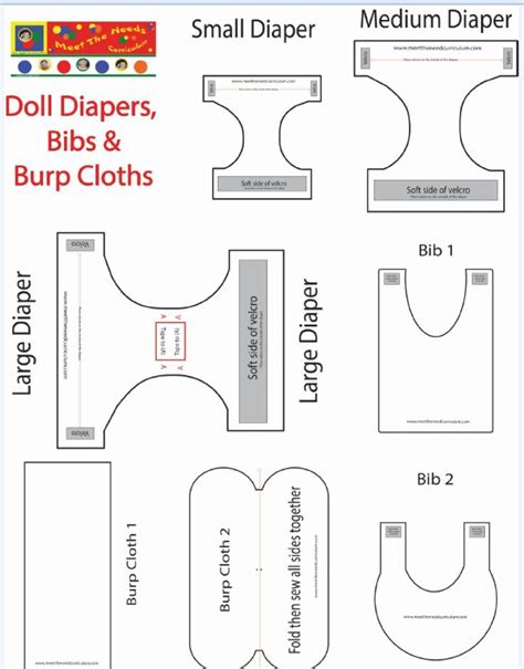 baby clothes patterns  printable bibs diapers  dolls