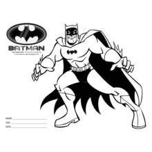 coloring page batman superheroes  printable coloring pages