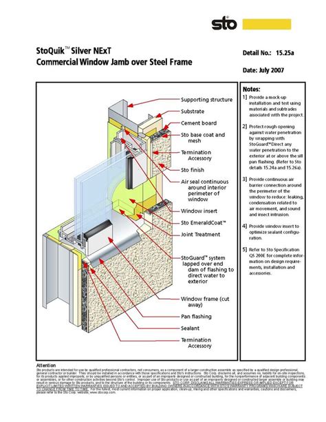 window jamb  steel frame detail sto garage door framing stair detail window jamb