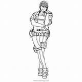 Siege Dokkaebi Warden sketch template