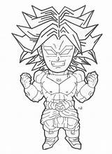 Coloring Broly Dragon Ball Pages Super Chibi Lineart Drawing Kids Deviantart Printable Color Saiyajin Drawings Anime Getdrawings Greatest Warrior Ssj sketch template