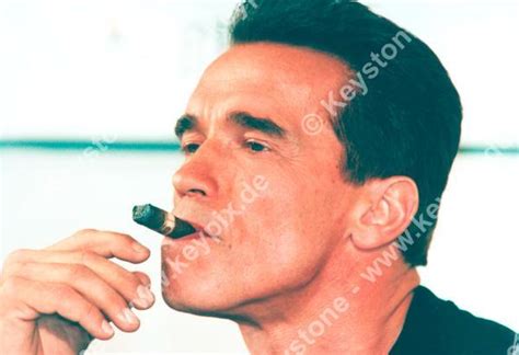 Famous Cigar Smokers Arnold Schwarzenegger Arnie Smoking
