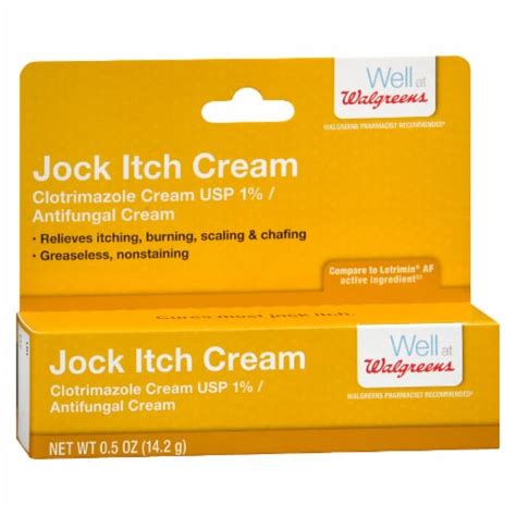 Walgreens Jock Itch Cream 5 Oz Kroger