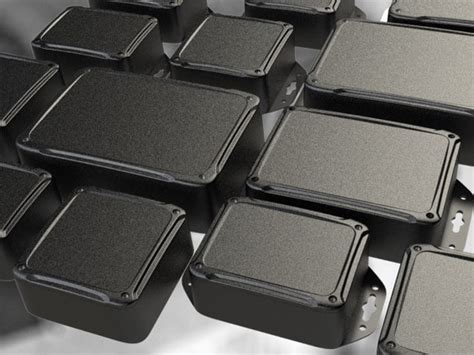 plastic enclosures boxes   electronics industry