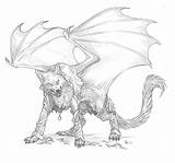 Wolf Wings Drawing Drawings Growling Cool Colouring Creatures Wolves Result Pages Fantasy Furry Choose Board Pinned Hanks Christian sketch template