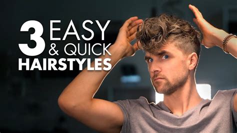 quick  easy hairstyles  men mens hair tutorial ny beauty