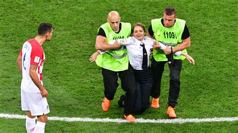 World Cup Final Protest Pussy Riot Members Jailed For Pitch Invasion