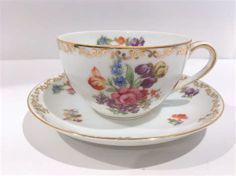 noritake dresdoll cups noritake tea cup  saucer floral tea cups