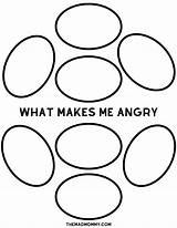 Anger Triggers Workbook Themadmommy sketch template