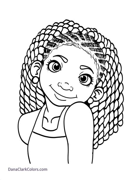 coloring pages people coloring pages drawings  black girls