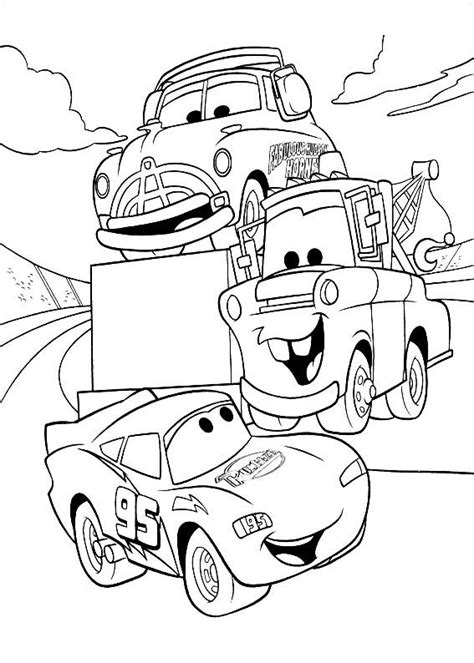 cars  colouring pages