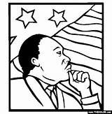 Coloring Pages Luther Martin King Jr Printables Mlk Rights Colouring Kids Mae Jemison Worksheets Flag Sheets Color Sheet Activities Children sketch template