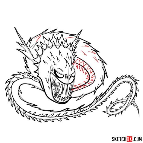draw  screaming death    train  dragon