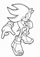 Shadow Coloring Pages Hedgehog Designlooter Drawings Colored Deviantart 86kb 602px sketch template