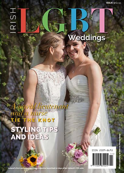 irish gay wedding magazine helps you plan a gay wedding