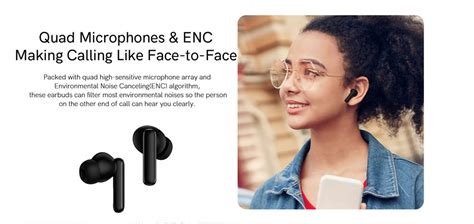 qcy  anc tws earbuds smart noise canceling adjustment bluetooth     playback