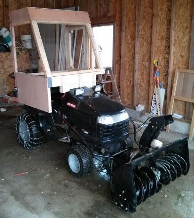 tractor cab build  crazydays