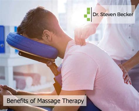 Benefits Of Massage Therapy Chiropractor Los Angeles Ca Dr Steven