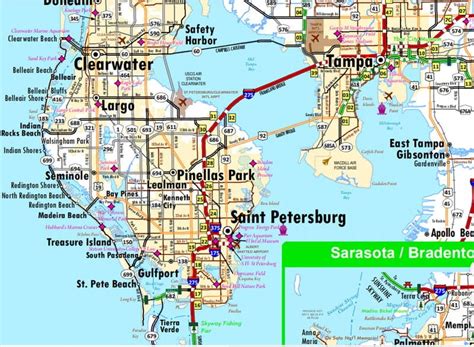 map  tampa area maps