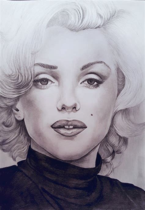Marilyn Monroe Drawing At Getdrawings Free Download