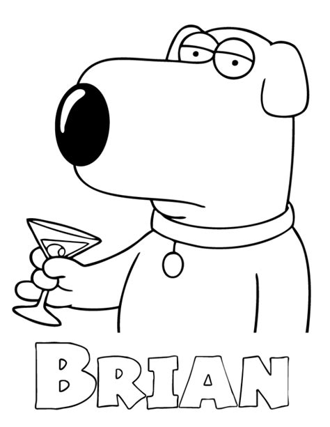family guy coloring pages  az coloring pages cartoon coloring