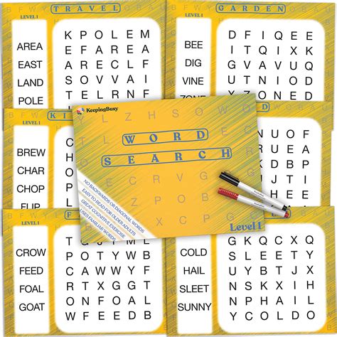 buy keeping busy word search puzzles  older adults  dementia