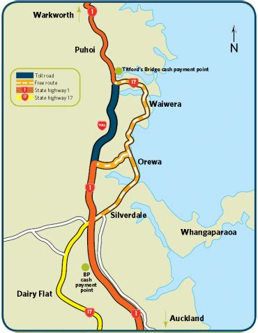 figure  map   northern gateway toll road  scientific diagram
