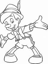 Pinocho Pinocchio sketch template