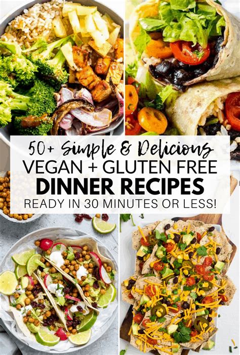 vegan gluten  dinner recipes easy worldrecipes