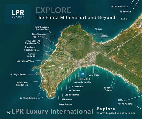 explore  punta mita map master plan featuring   seasons st