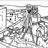 Heals Jesus Paralyzed Man Coloring Pages Colouring Getcolorings sketch template