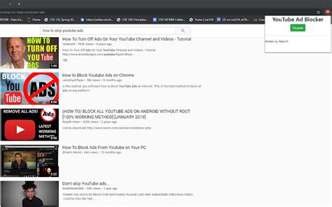 ad blocker  youtube browser addons google chrome extensions