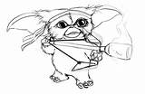 Gizmo Gremlins Coloring Pages Drawing Tattoo Color Gremlin Rambo Search Yahoo Results Sketch Pumpkin Drawings Printable Visit Sheets Getdrawings Popular sketch template