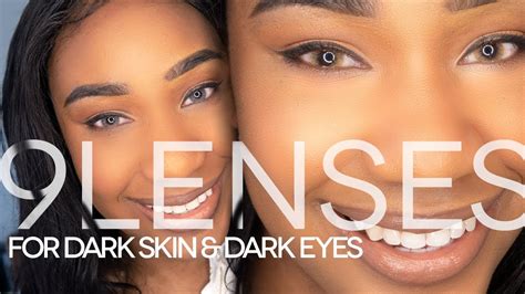 Best Colored Contact Lenses For Dark Brown Eyes And Dark