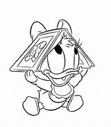 Coloring Pages Baby Donald Duck Kids Print sketch template