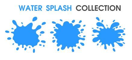 cartoon water splash splash vectorified laleriszar