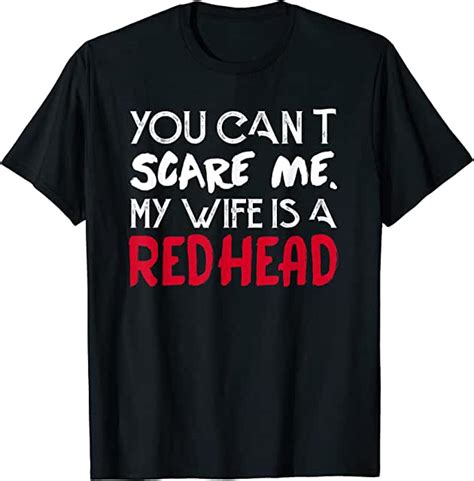 redhead t shirts