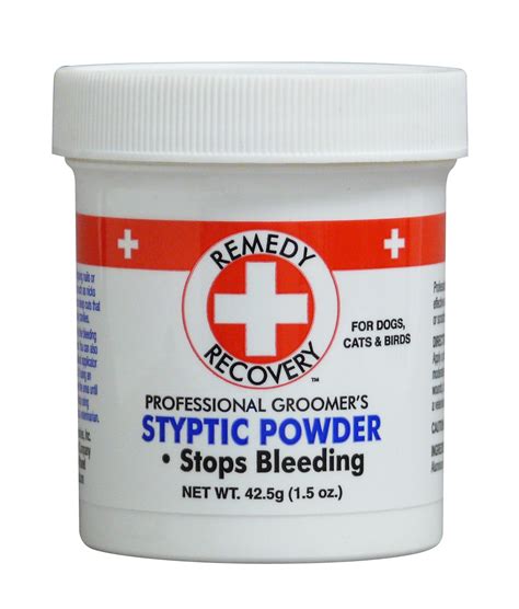 styptic powder remedyrecovery