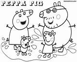 Pig Peppa Coloring Pages Family Printable Kids Print Drawing Coloringhome Color Sheets Peppapig Template Sketch Getdrawings Popular sketch template