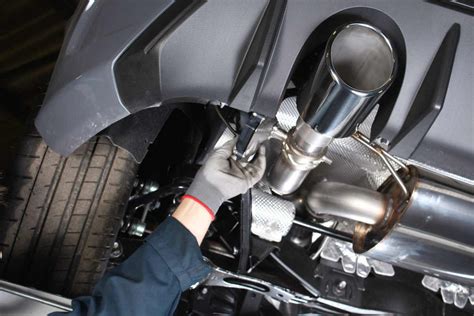 aftermarket exhaust system    car
