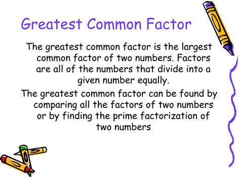 finding  greatest common factor powerpoint  id