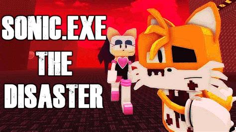 Sonic Exe The Disaster The Best Roblox Exe Game Youtube