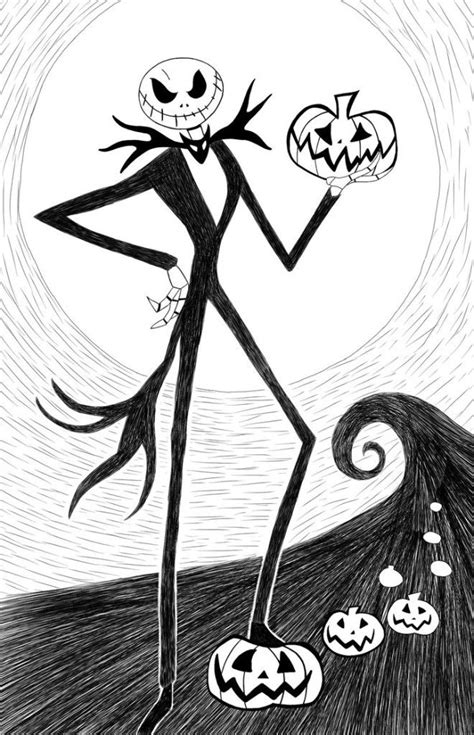 jack skellington coloring pages coloring home